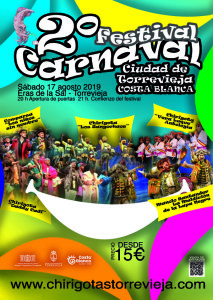 Festival de Carnaval Ciudad de Torrevieja @ Eras de la Sal