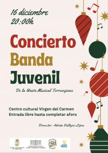 Unión Musical Torrevejense "Concierto Banda Juvenil" @ Centro Cultural Virgen del Carmen