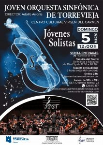 Concierto Joven Orquesta Sinfónica de Torrevieja @ Centro Cultural Virgen del Carmen