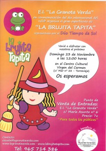 Brujita Tapita @ Centro Cultural Virgen del Carmen | Torrevieja | Comunidad Valenciana | Espa