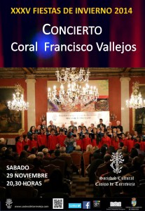 Coral Francisco Vallejos @ Sociedad Cultural Casino de Torrevieja | Torrevieja | Comunidad Valenciana | Espa
