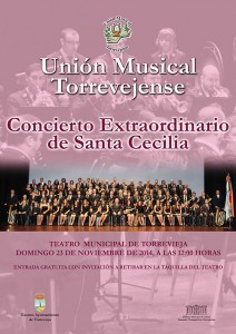 Concierto extraordinario de Santa Cecilia @ Teatro Municipal | Torrevieja | Comunidad Valenciana | Espa