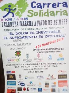 Carrera/marcha a favor de asimepp @ Sociedad Cultural Casino | Torrevieja | Comunidad Valenciana | Espa