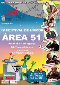 IV Festival de Humor Área 51" David Navarro" @ Centro Cultural Virgen del Carmen | Torrevieja | Comunidad Valenciana | Espa
