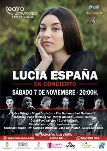 Concierto Lucía España @ Teatro Municipal de Torrevieja