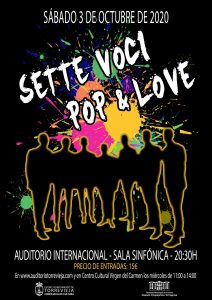 SETTE VOCI : POP & LOVE @ Auditorio de Torrevieja