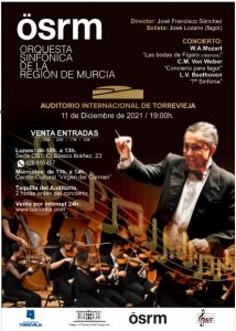 Orquesta Sinfónica de la Región de Murcia @ Auditorio Internacional de Torrevieja