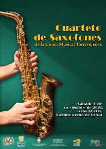 Cuarteto de saxofones @ Parque Reina de la Sal