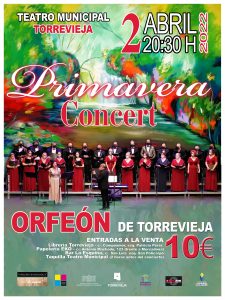 Orfeón de Torrevieja "Concierto de Primavera" @ Teatro Municipal