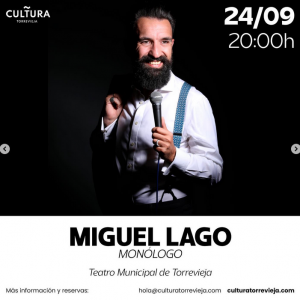 MIGUEL LAGO @ Teatro Municipal de Torrevieja