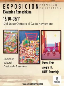 Exposición de Pintura Ekaterina Romashkina @ Sociedad cultural casino de Torrevieja