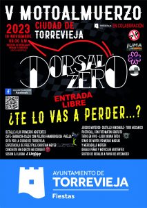 V Moto Almuerzo Ciudad de Torrevieja 2023 " Dorsal Zero" @ Parque Antonio Soria